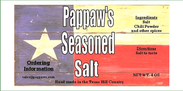 Pappaw's Seasoned Salt