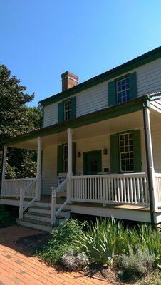 The house with a view of the front.