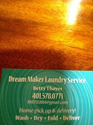 Dream Maker Mobile Laundry Service