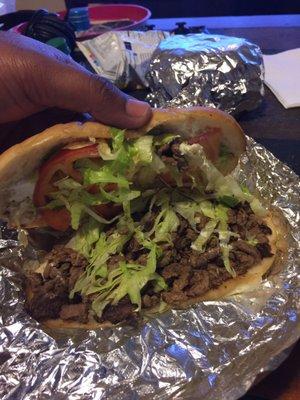 Torta de carne asada