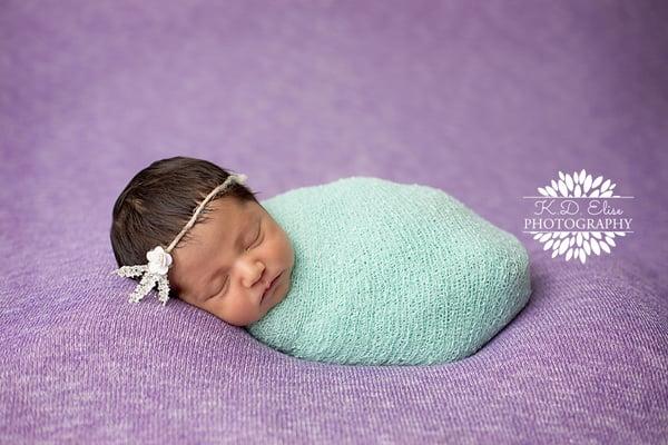 Newborn photography by K.D. Elise Photography.