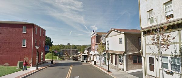 Royersford Town Borough - Main Street (screen shot from online maps program)