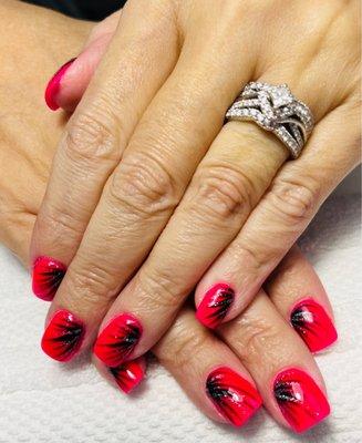 Nails design with Monica @  top nails &spa LLC in Mequon WI