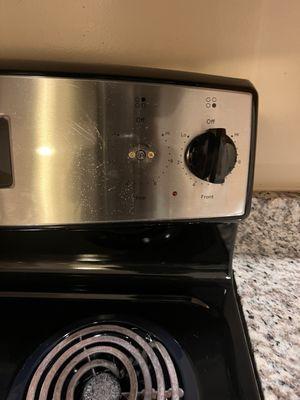 Missing stove knob