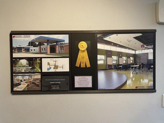 Award for Milikin school remodel