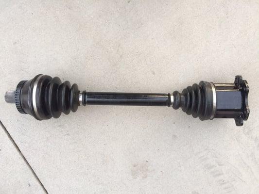 Rebuilt CV axle