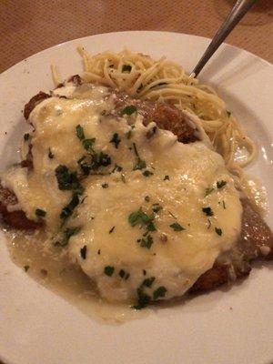 White chicken parm