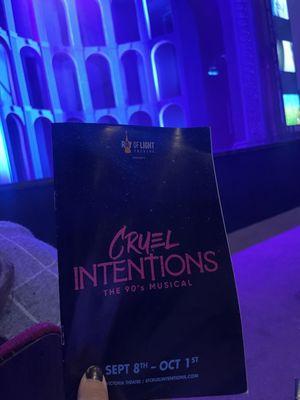 Cruel intentions September 2023