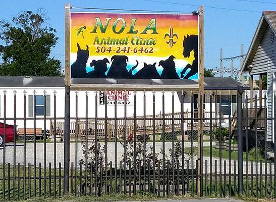 NOLA Animal Clinic 4554 Downman Road. Welcomes You