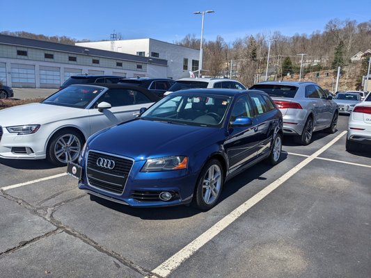 cute little Audi A3 TDI