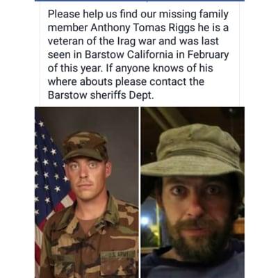 Please help us find him