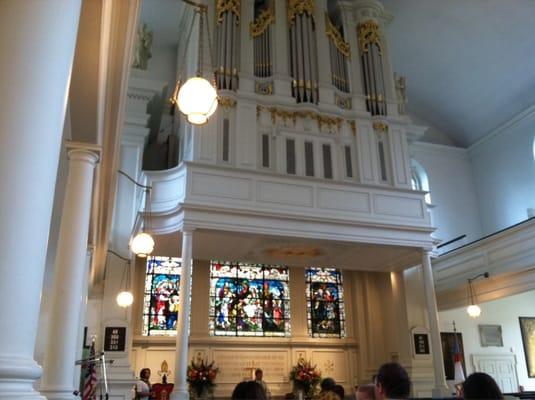 Church organ. Beautiful!