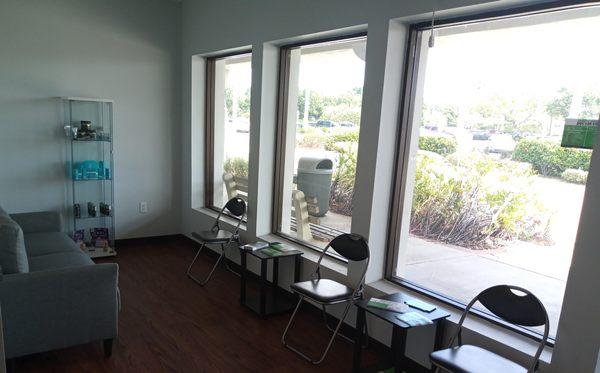 Marijuana Doctor Sarasota medical cannabis card evaluation clinic patient waiting area