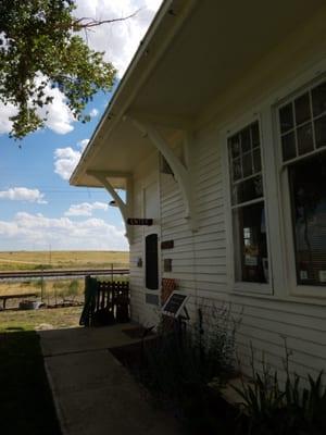 Old train depot now a museum