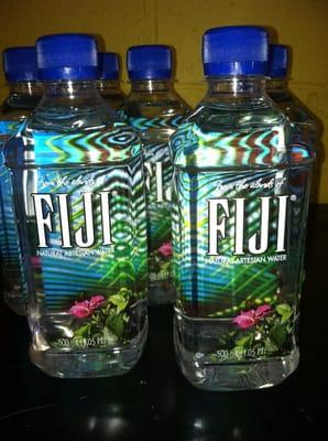 Fiji water in stock...