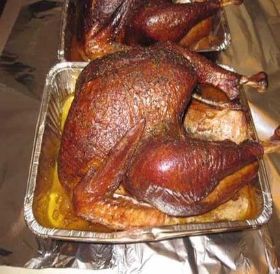 smoked turkeys back to back!!!!