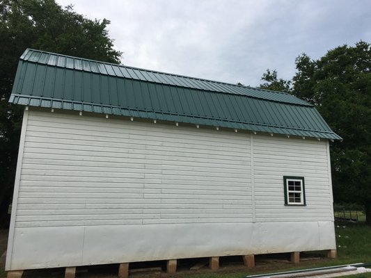 New Metal Roof