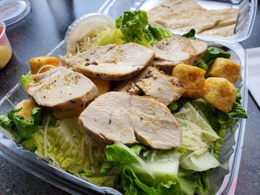 Chicken Ceasars salad