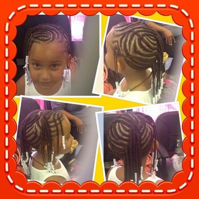 Kids braid style