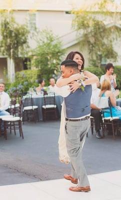 Mother and Son first dance!