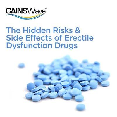 Hidden risks and side effects of erectile dysfunction drugs