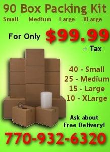 90 Sm-XLarge Moving Boxes for $99.99 - Or get half for $49.99