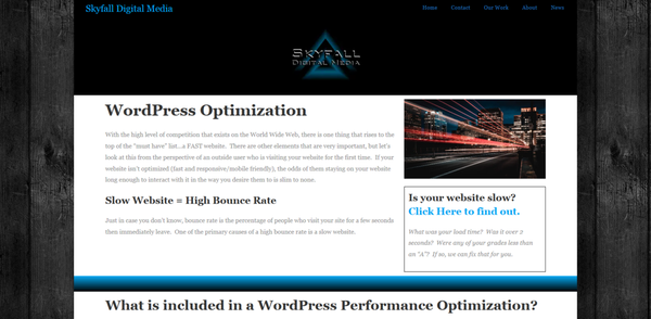 WordPress Performance Optimization