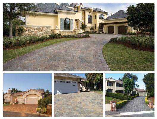 Create curb appeal with a new paver driveway.