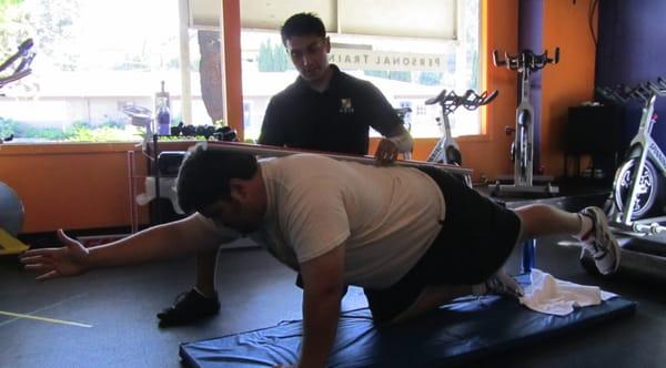 At The Edge, we using F.M.S. (Functional Movement Screening) to assess clients.