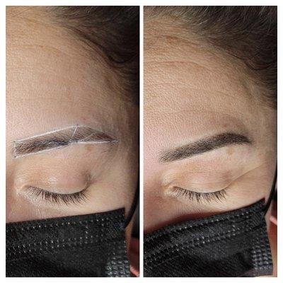 1 set of Powder Brows during training sessions