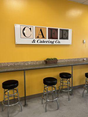 Cafe in the building at Sicuro Health.