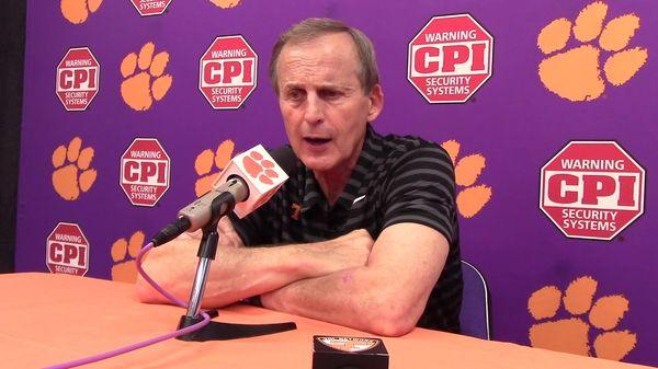 Former Clemson head coach Rick Barnes. He was highly successful during his short time as the Tigers' head coach.