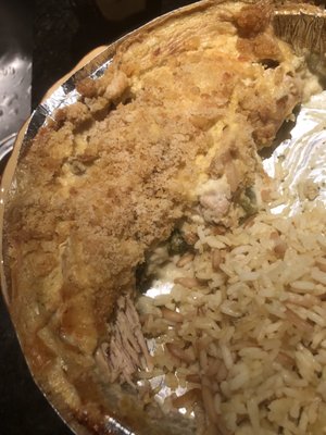 Chicken Divan leftover.