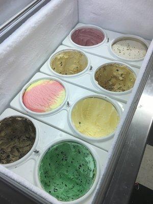 Areas best selection of hand dipped ice cream!