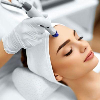 Our Acne treatment facial clears and cleanses pores, calms redness, inflammation and prevents future breakouts.