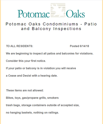 Potomac Oaks Condominium