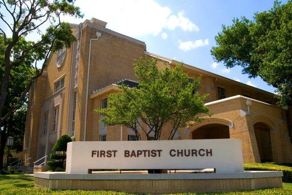 Our current worship center was dedicated in 1953.