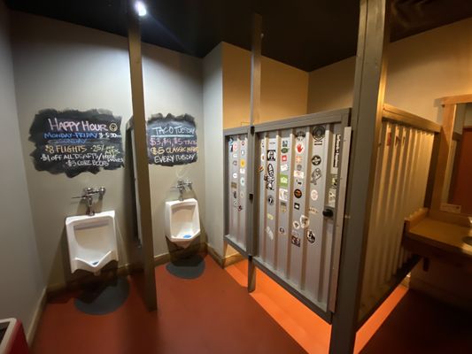 Men's rest room