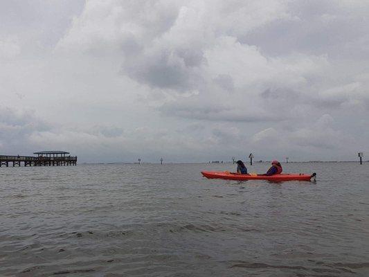 Kayaking in Tampa Bay by the Safety Harbor Spa