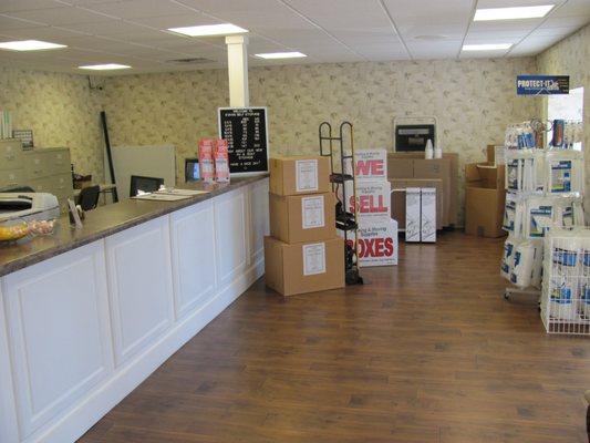 We sell packing and moving supplies!