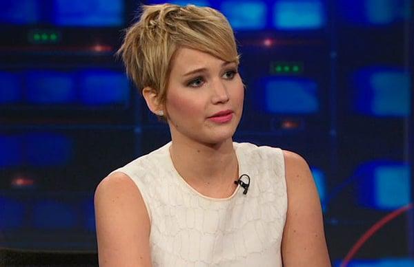 Jennifer Lawrence pixie cut