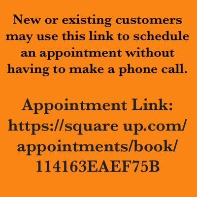 Appointment Link