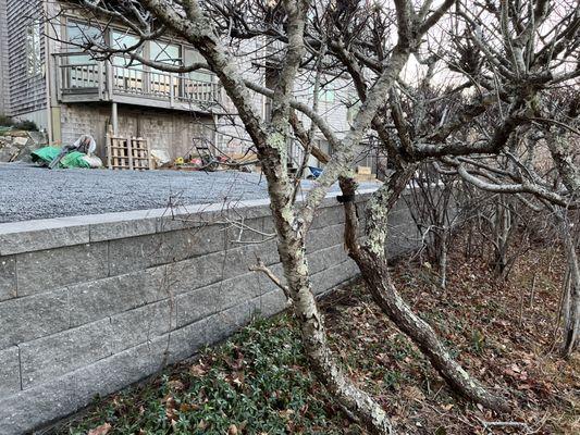 Ideal Block retaining wall!