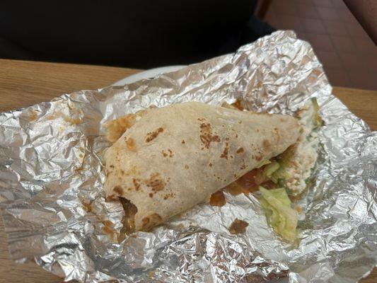 This is a super burrito?? They need glasses