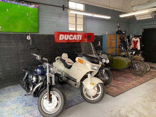 Consignment motorcycle sales, short and long term storage