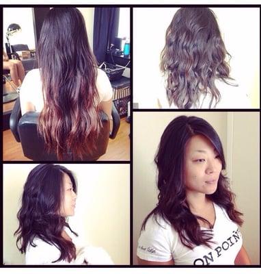 Before & After Women's Cut + Style by Marissa Cydya.