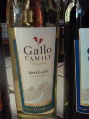 Moscato wine