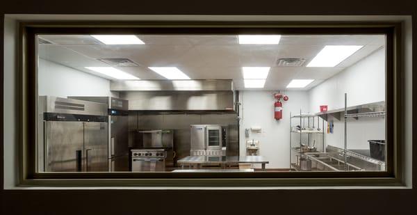 View of one of our kitchens for rent.