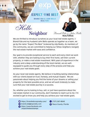 We would love to be your realtor!