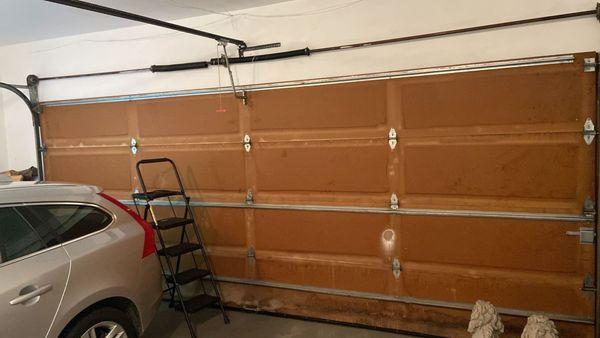 Garage cable door repair.